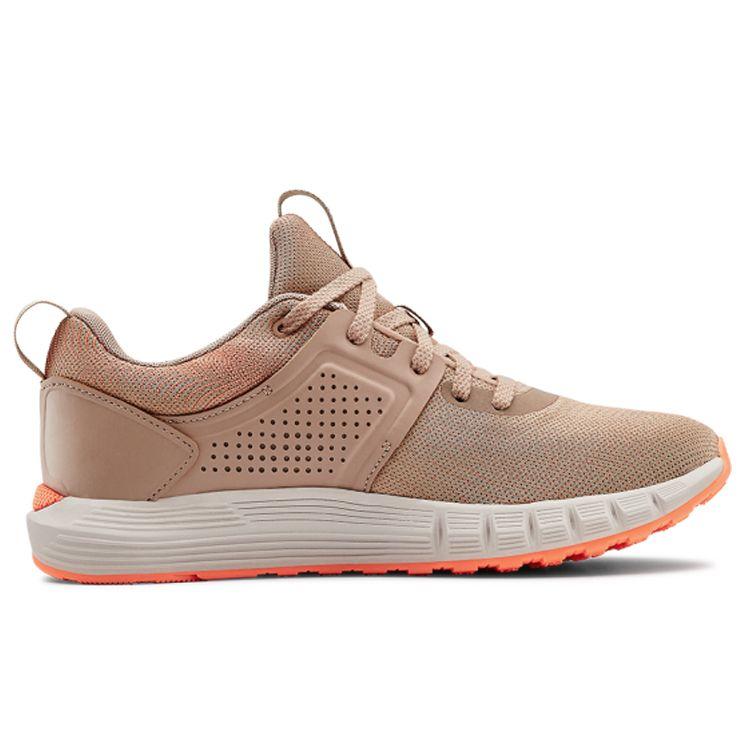 Under Armour HOVR CTW Mojave Dawn PU Cushioning Low Top Casual Running Shoes Women sneaker Blush-Brown 3022512-200