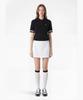 Meonsingweeo Women'S Side Point Skirt White Mr122Lsk32