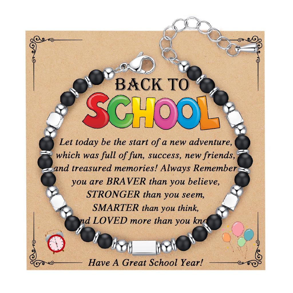 Bracelet de Couple Bohème 4MM: Pierre Naturelle Perlée avec Turquoise Zèbre Poudre et Acier Inoxydable