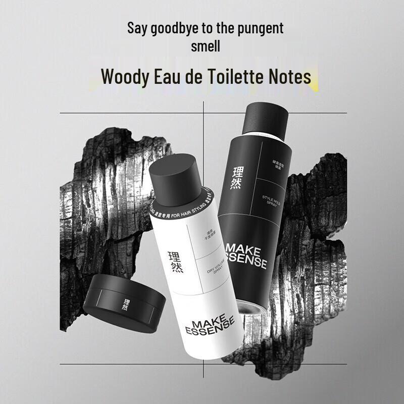 Liran Men's Strong Hold Quick Dry Hair Styling Spray