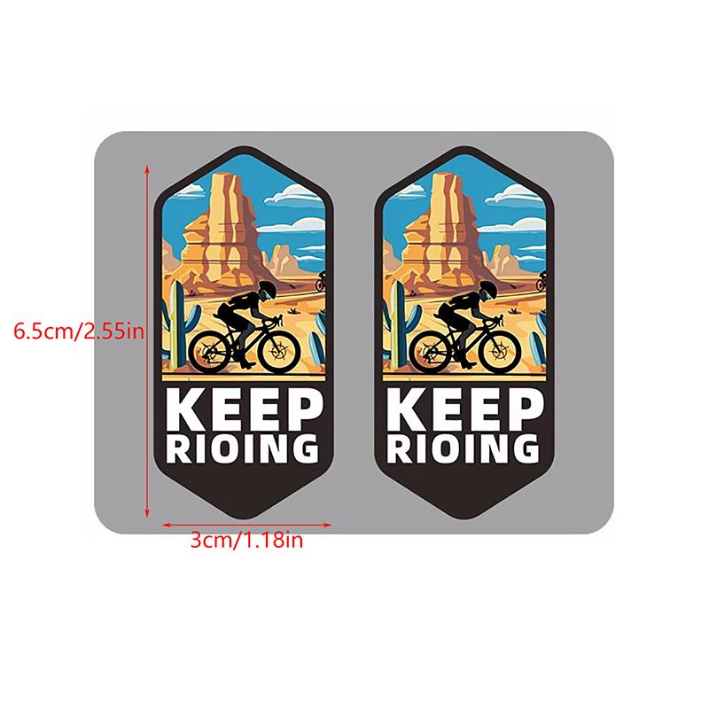 2 szt. Naklejki na ramę roweru elektrycznego, motocykla, naklejki wodoodporne na górną rurę roweru, dekoracyjna rama roweru, motocykla