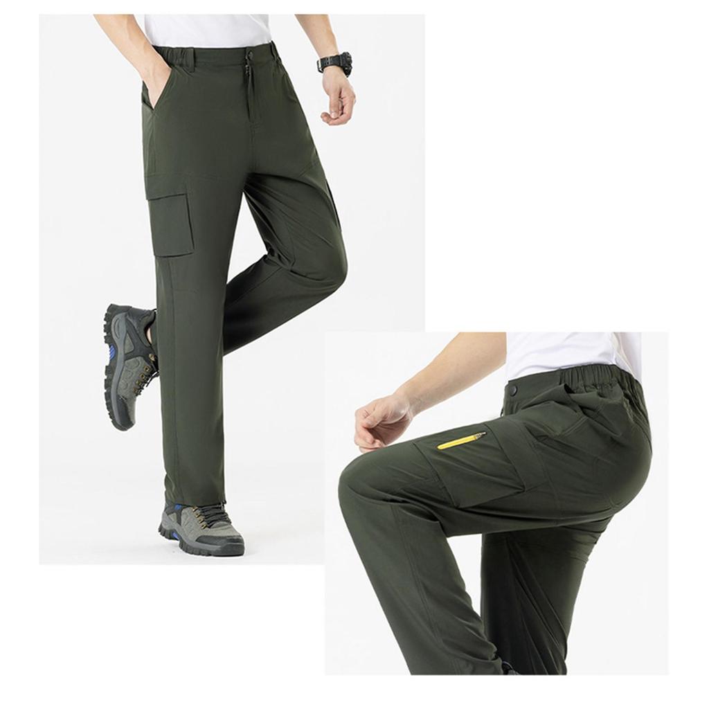 Outdoor Trousers Men's Workshops 600D Scratching Nylon Fabric Wear/Scratch Package Casual Work Pants