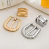1/2Pcs 2cm Inner Diameter Metal Pin Buckle For Thin Belts Women's Belt Accessories Fashionable Belt Buckles
