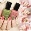 15ml Quick-Drying Non-Peel Exfoliating Micro-Gel Nail Polish, Waterproof, Non-Fading, Fine Shimmer, Nail Art Oil, One-Piece.