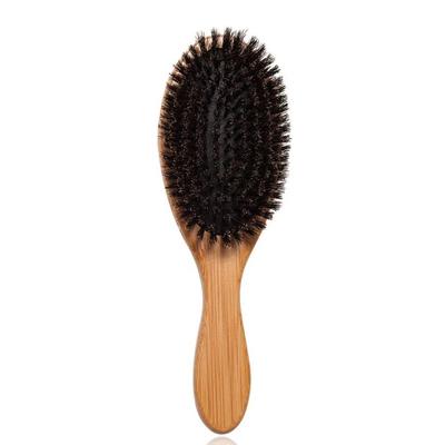 Natural Bristle Hair Brush Fashion Scalp Massage Wooden Handle Soft Prevent Hair Loss Styling Massage Comb