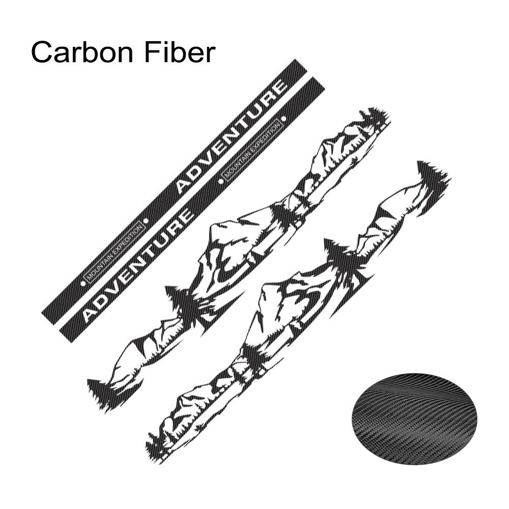 4Pcs/Lot Car Stickers Motorhome Camper Van For Volkswagen VW Transporter T4 T5 T6 Multivan Caravelle DIY Decals Accessories