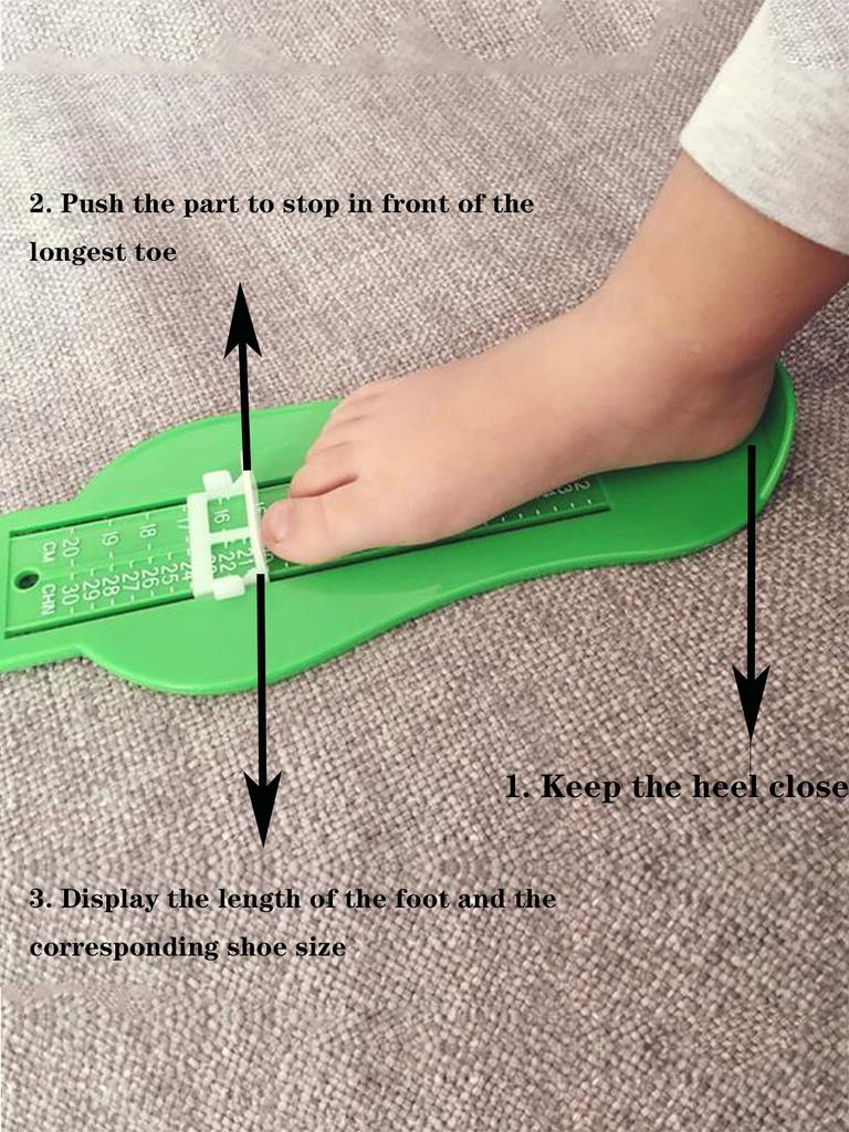 1pc-Baby Foot Ruler Kids Foot Length Measuring Device Child Shoes Calculator For Children Infant Shoes Fittings Gauge Tools