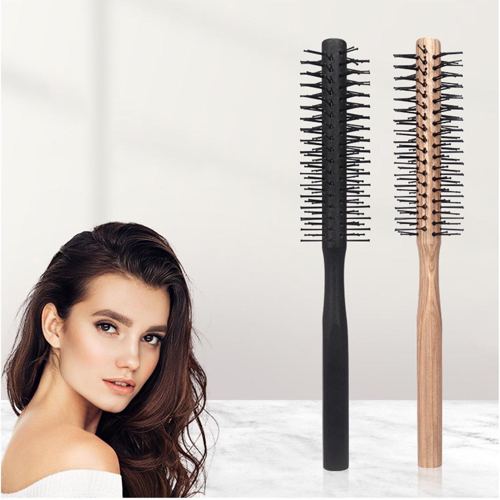 Round Hair Comb Curling Hair Brushes Curly Hairbrush Massage Roller Comb Hairdressing Salon Blowing Styling Drying Tools