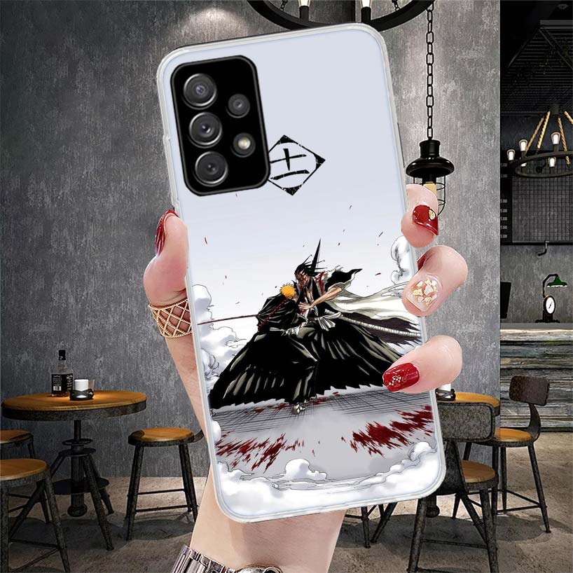Zaraki Kenpachi Bleach Soft Phone Case For Samsung Galaxy S22 S23 S24 S25 Edge S26 Ultra S20 FE S21 Plus + Fundas Coque Galaxy S
