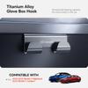 YZ For New Tesla Model 3 Y Highland Juniper 2025 Glove Box Hook Multifunctional Storage Hanger Interior Modification Accessories