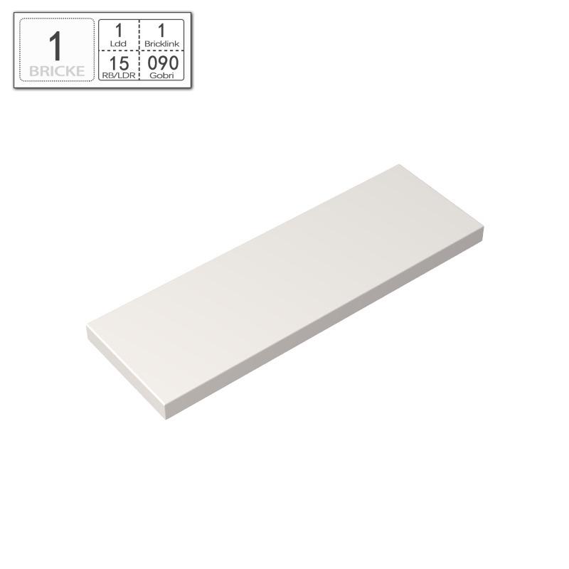 

BRICKE 69729 2x6 Building Tile Compatible with LEGO MOC Accessories 50g (approx. 34 pcs)