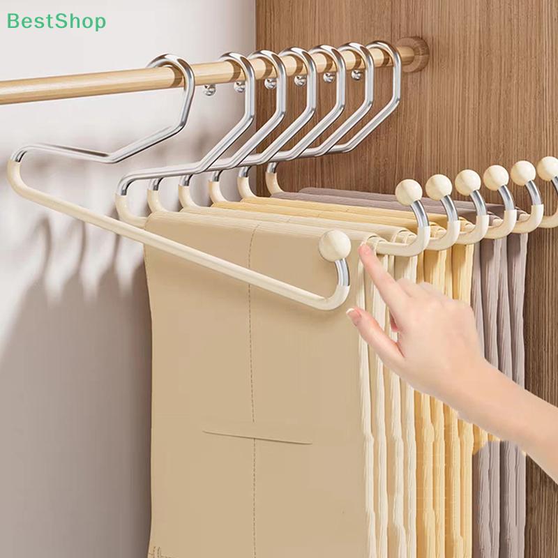 Goose-shaped Trouser Rack Household Seamless Non-slip Trouser Hanging Wardrobe Built-in Organizer Hanger Storage Artifact