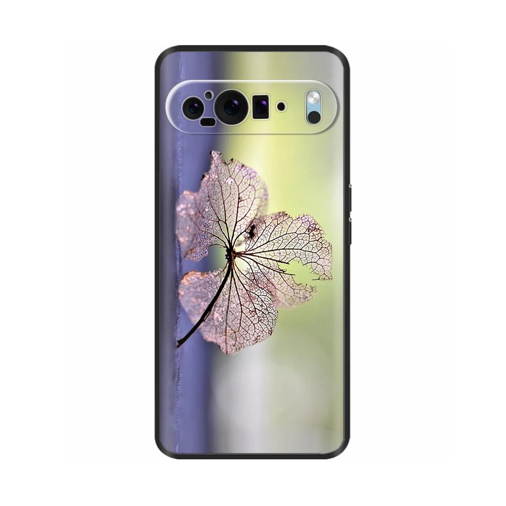 Para Google Pixel 10 Pro 10Pro XL Funda Dulce Amor Flor Suave Silicona TPU Cubierta para Google Pixel10 Pro XL Resistente a Golpes Carcasa Funda