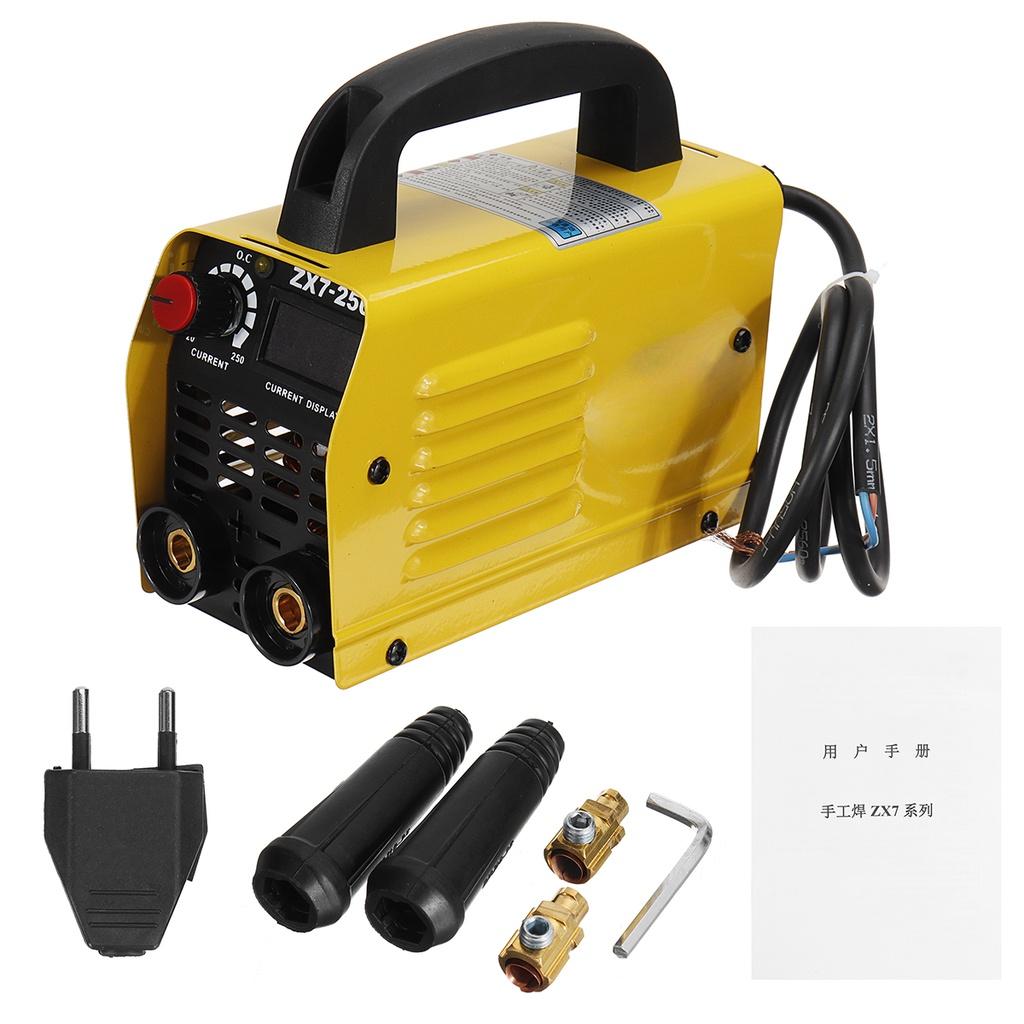 Aparat de Sudură Invertor 200A cu Arc Electric DC MMA ARC pentru Casă, Începători, Bricolaj, Lucru, Sudură 220V 4000W
