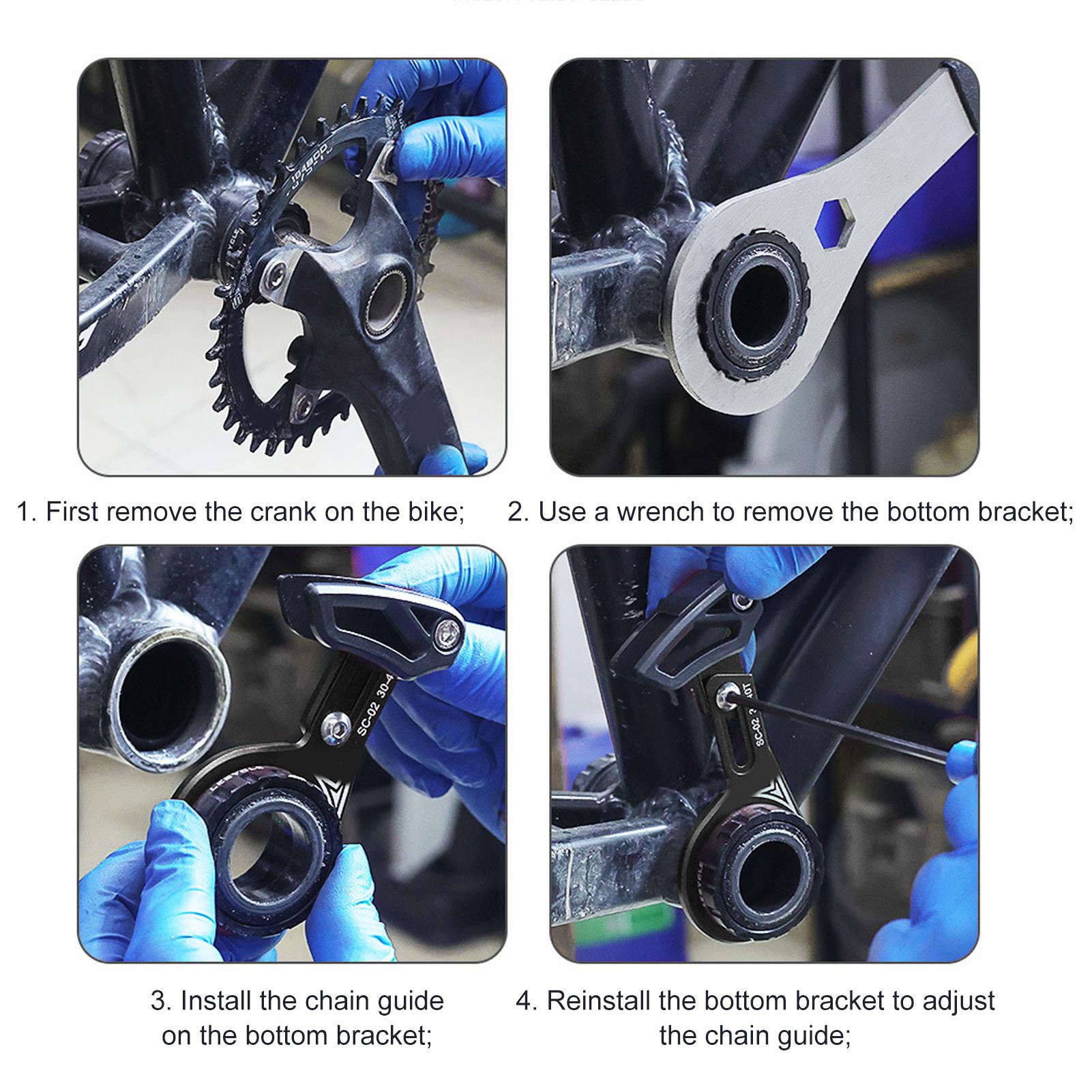 Цепь для горного велосипеда Lebycle   Направляющие цепи   Стабилизатор цепи каретки