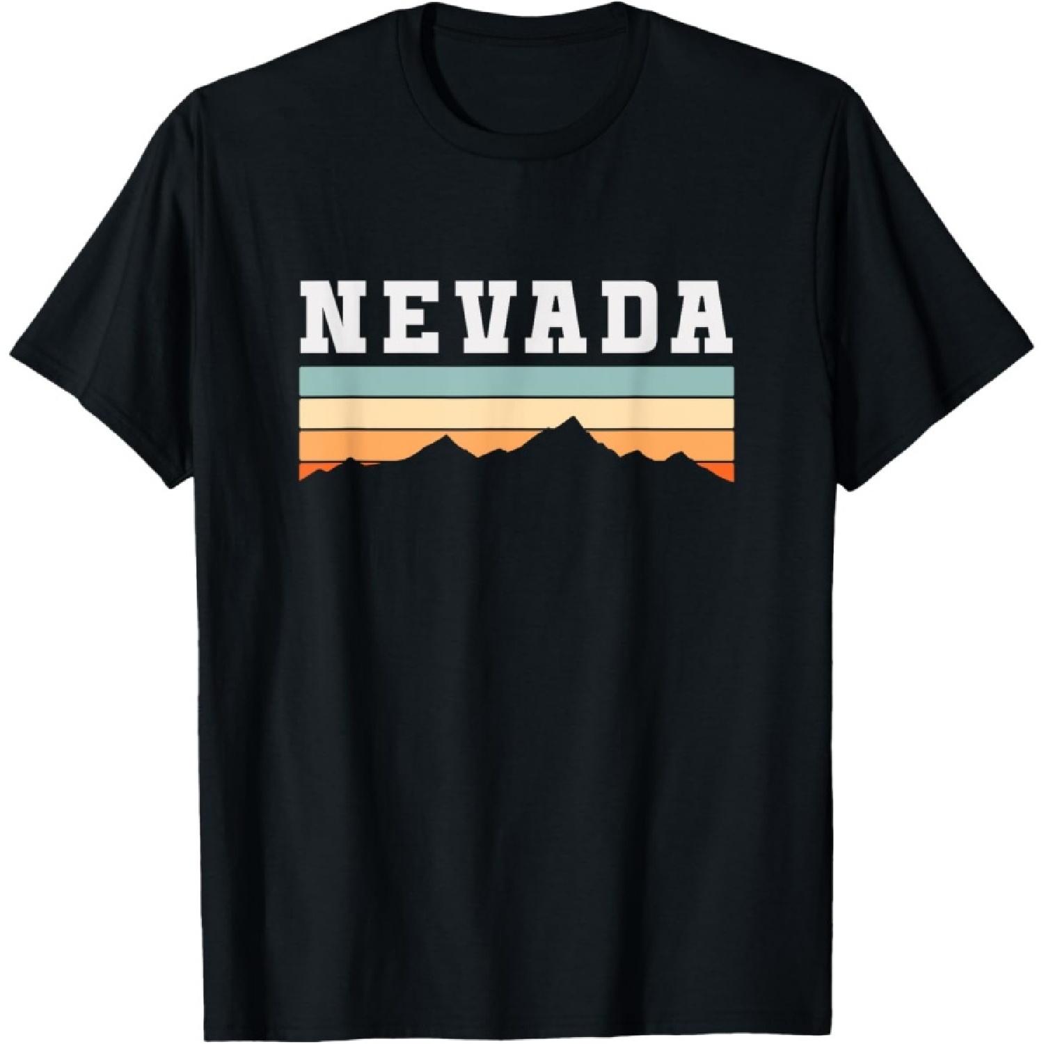 Винтажная футболка Mountain Nevada S