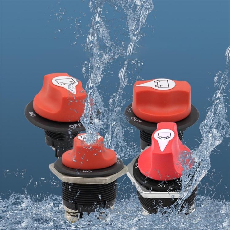 Power Battery Switches Isolator Switch Battery Disconnect Switch 12-32V Battery Cut Shut Offs Kills Switch 50A-300A