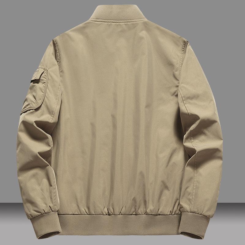 Giacche da aviatore in cotone da uomo per uomo primavera e autunno larghe oversize abbigliamento da uomo cappotti giacca da baseball