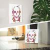 Art Deli Skull Poster 100cm x Made in Lightweight Panel, 100cm, Japan, Fabric, pop-0098-XL