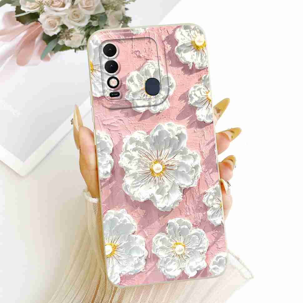 6.52" For Tecno Spark 8 KG6 KG6k Silicone Case Shockproof Soft Phone Cover For Tecno Spark8 Spark 8 Casing Protection Shell