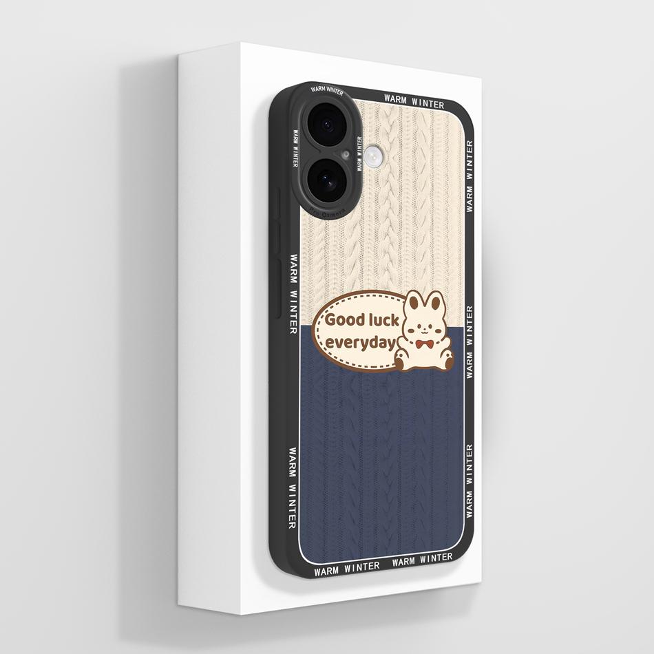 Cute Panda Case For iPhone 17 Pro Max / iPhone Air High Quality Back Cover Liquid Silicone Anti Drop Soft Bumper For iPhone17