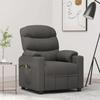 VidaXL Electric Massage Armchair Dark Grey Fabric 3143504