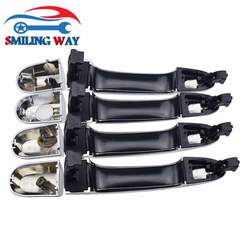 1/2/4 Pcs Front Rear Left Right Exterior Door Handle For Kia Sorento 2.4L 3.5L 2011 2012 2013 2014 2015 82651-2P010 82651-1U010