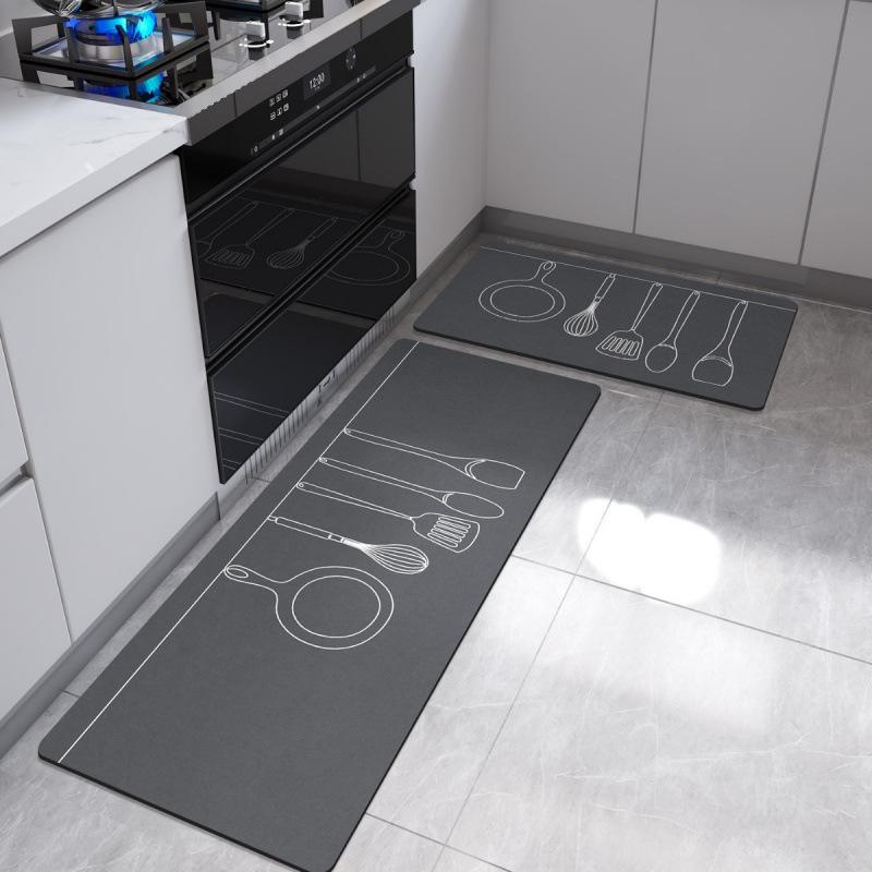 s Nieuwe vloerkleden zijn vlekbestendig en gemakkelijk schoon te maken Ze zijn geschikt voor gebruik in restaurantkeukens wasserijen en woninginrichting 50X80CM (1.6X2.6FT