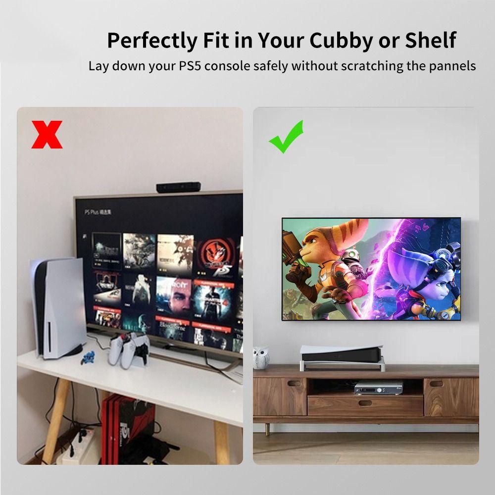 Game Display Dock Storage Host Console Horizontal Base Bracket Stand Holder Support