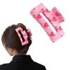 Fashionable Valentine's Day Hair Barrettes Unique Heart Clamp Hairpin Hair Clip Stylish Hair Accessory Casual Use