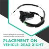 For Nissan Rogue 21-25 Car Rear Door Lock Actuator Cable Assembly Back Door Latch Lock