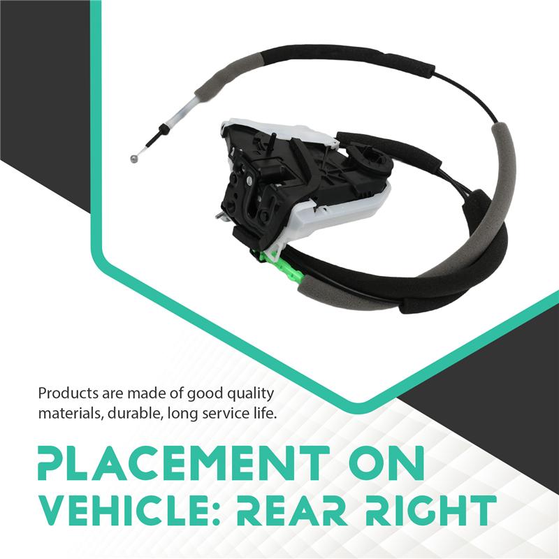 For Nissan Rogue 21-25 Car Rear Door Lock Actuator Cable Assembly Back Door Latch Lock