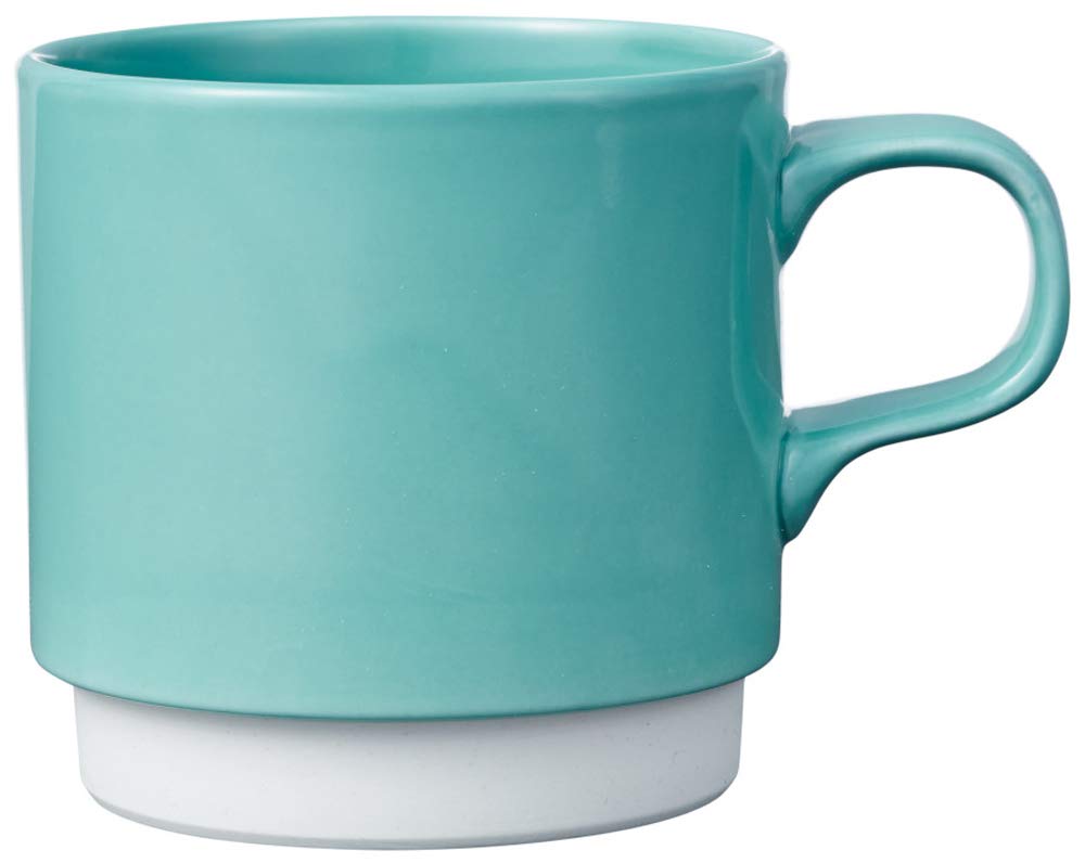

Kalita Mug Stacking Mug Aqua 320ml Approx. #73175