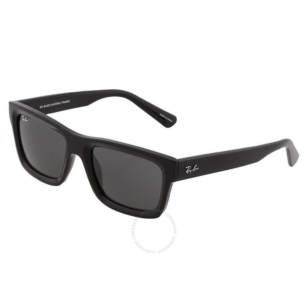 Ray Ban Warren Bio-basiert Dunkelgrau Rechteckig Unisex Sonnenbrille Rb4396 667787 54