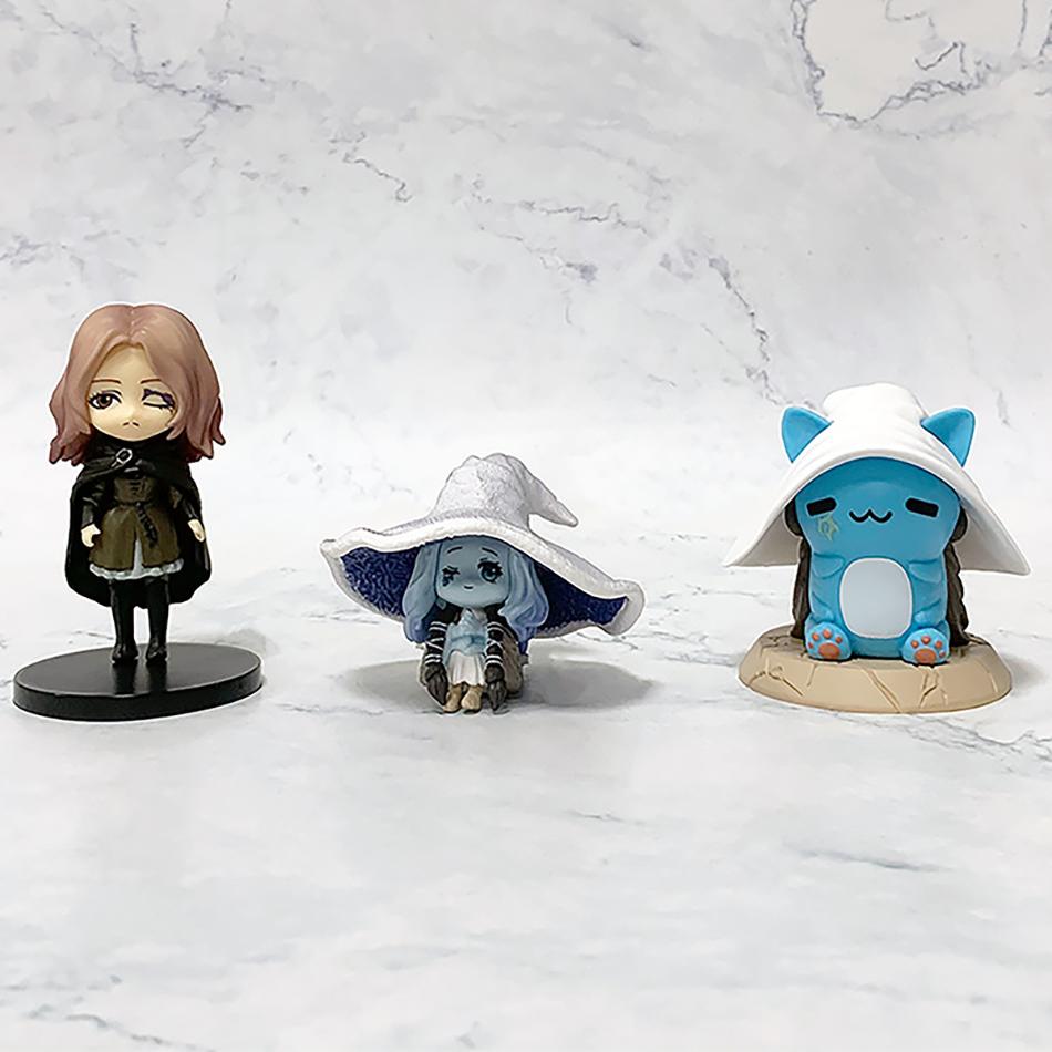 Character Game Anime Q Version Of Action Character Marlenia Kavay Lanny Cat Half Wolf PVC Model Children Gift Collection Doll
