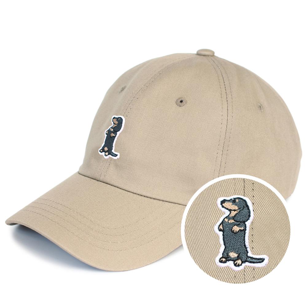 Seunuji Dachshund Embroidered Wappen Ball Cap (6 Colors)