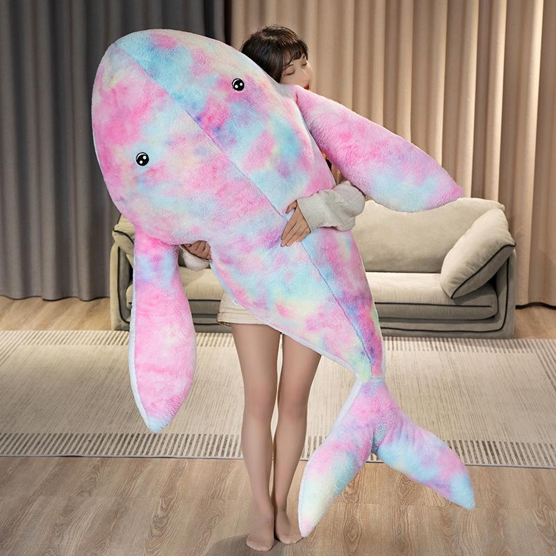 In-Stock Phantom Color Whale Shark Plush Pillow for Sleeping