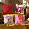 Feiertag Valentinstag Kissenbezug Dekorative Kissenbezüge Bezug Sofa x Kissen Stück x x Kissenbezug