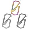 Titaniums Alloy Key Holder Outdoor Tool Key Holder with Bottle Opener Pocket Outdoor Keychain Multitool Enduring