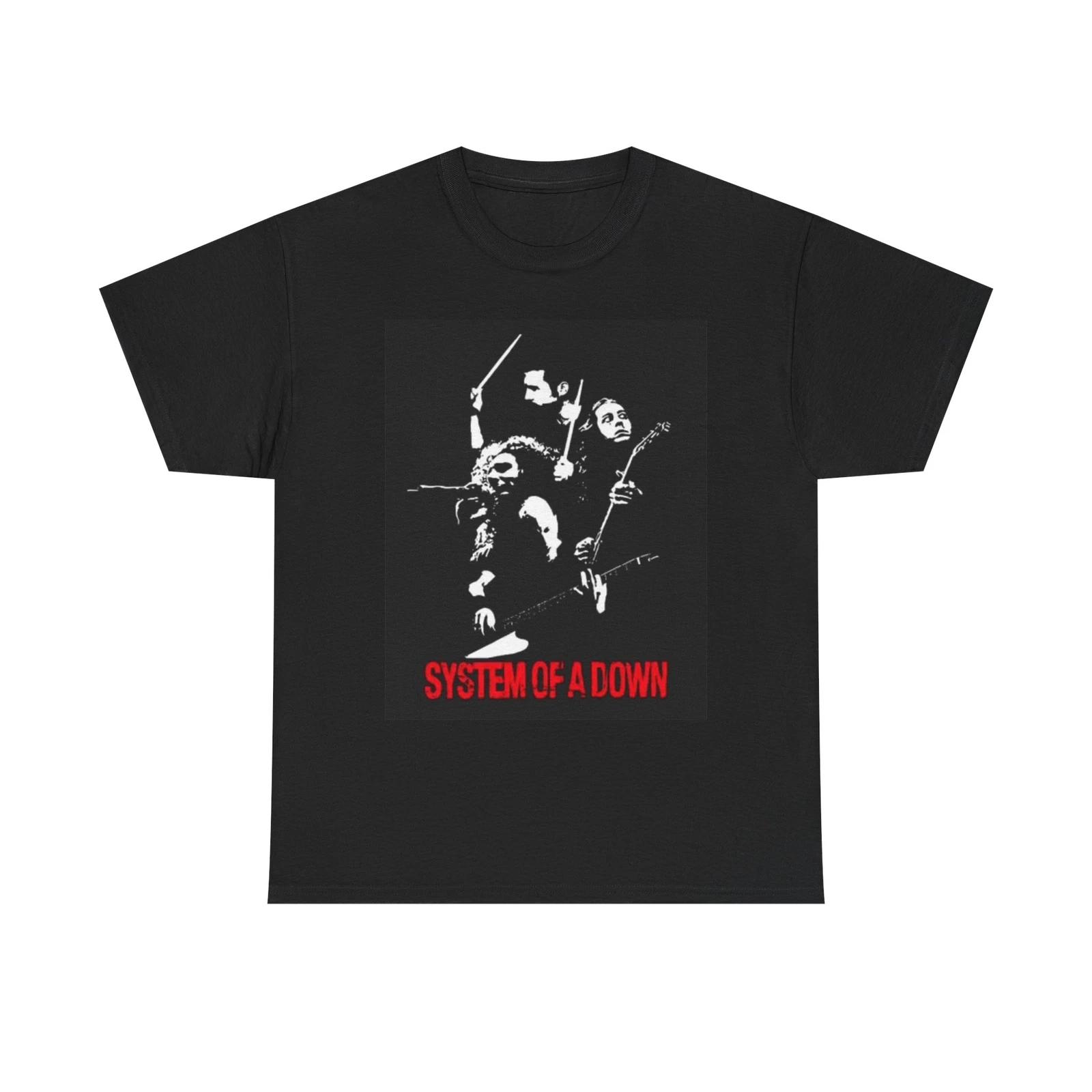 Men s and Women s T-shirts System Of A Down Graphic L