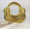 Handmade Autumn and Winter Versatile Noodle Bag, Long Shoulder Strap, Hand-held Bag, Ladies' Shell Crossbody