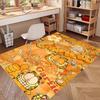 Garfield Print Rug, Washable Floor Carpet, For Entryway Dorm Laundry Room Office Study, Home Decor Birthday Christmas Gift