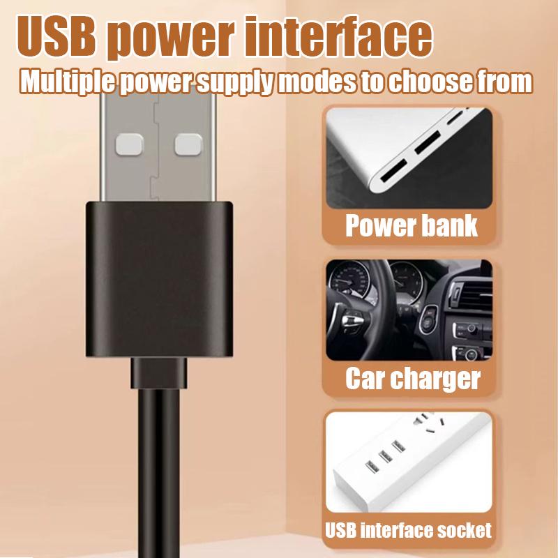 1 Stück USB Mini Edelstahl Heizstab 5/10W Geeignet für Niederdruckheizung in kleinen Fischbecken und Schildkrötenbecken