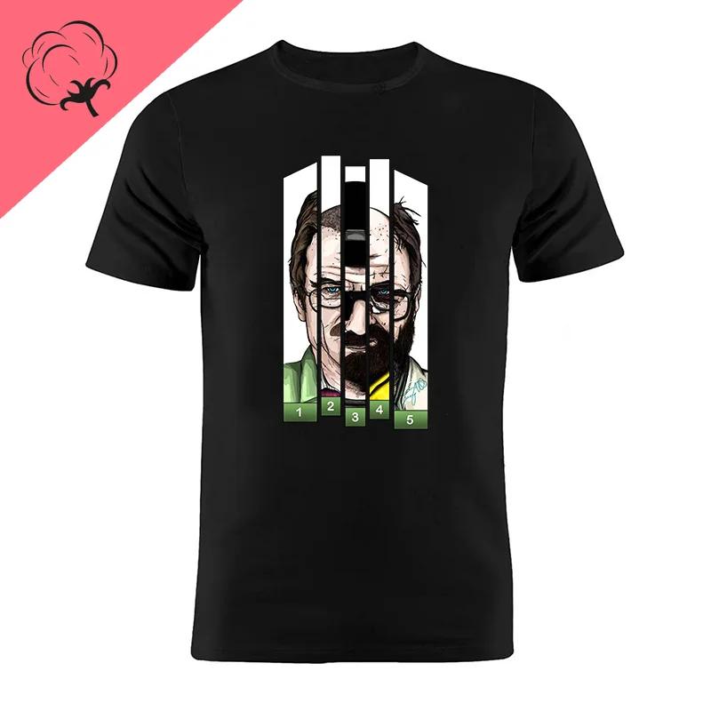 LET S COOK CHEF T-SHIRRT - Breaking Bad Walter White Meth Heisenberg TV Grafická trička Unisex oblečení WoUnisex Tops Tričko