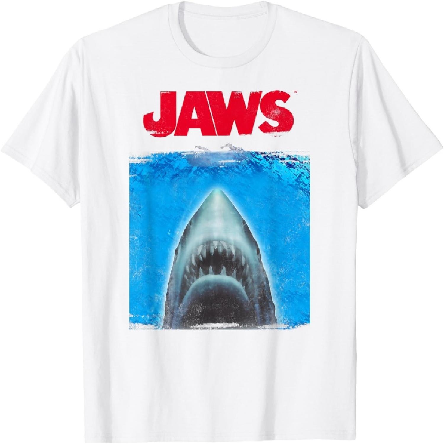 Jaws Silhouette Graphic T-Shirt T-Shirt S