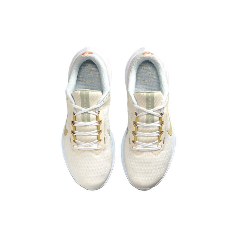 Nike Air Zoom Winflo 10 Running Shoes 'White Sail Buff Gold' Women's Sneakers FV3636-171