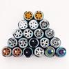 10 Sets 1/64 Alloy Car Wheels Rims Rubber Tires Tyre 10.8mm 11mm Diameter Modify Spare Parts for 1:64 Diecast Car Model