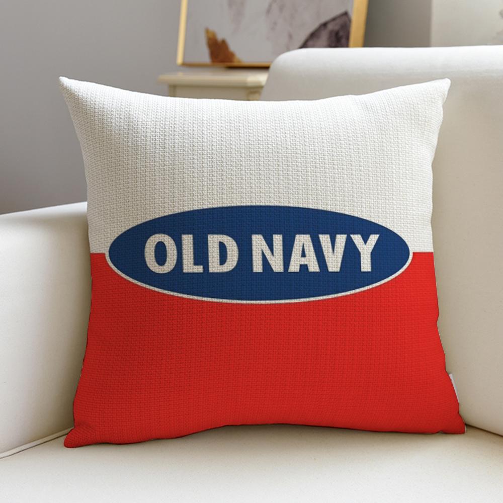 Fashionable Old NavyS Cushion Cover Breathable and Skinfriendly Linen Pillowcase Square Removable and Washable Cushion