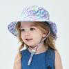 Outdoor Fashion 3-8Years Girls  Sunbonnet Sun Hats Fisherman Caps Beach Headwear Summerhat