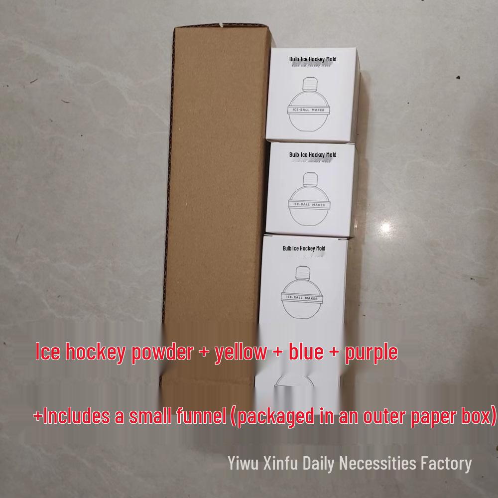 Silicone Round Ice Ball Mold Maker for Large Sphere Frozen Ice Cubes